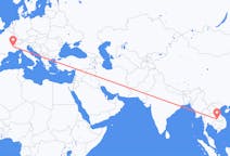 泰国出发地 乌汶府飞往泰国目的地 格勒诺布尔的航班