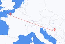 Flights from Tuzla, Bosnia & Herzegovina to Caen, France