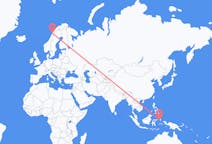 Flights from Ternate City, Indonesia to Bodø, Norway