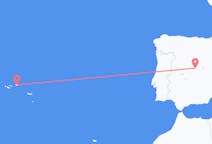 Flüge von der Stadt Terceira in die Stadt Madrid
