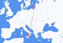Fly fra Kaliningrad til Catania