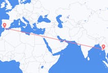 Flyrejser fra Rangoon til Jerez