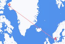 Flights from Qaanaaq, Greenland to Aarhus, Denmark