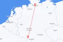 Flyreiser fra Karlsruhe, til Hamburg