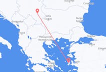Flyreiser fra Niš, Serbia til Khios, Hellas