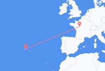 Flights from São Jorge Island, Portugal to Tours, France
