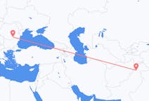 Flyreiser fra Saidu Sharif, Pakistan til București, Romania
