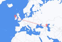 Flyg från Machatjkala, Ryssland att knacka, Irland