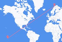 Flights from Mo orea, French Polynesia to Tromsø, Norway