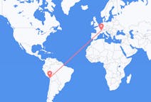 Flyg från Tacna, Peru till Genève, Peru