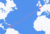 Flights from Aruba to Rennes