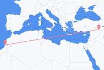Fly fra Agadir til Mardin