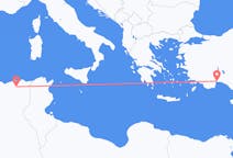 Loty z Konstantyna, Algieria z Antalya, Turcja