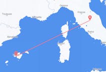 Flyrejser fra Perugia, Italien til Palma, Spanien