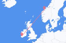노르웨이 몰데에서 출발해 아일랜드 킬러글린에게(으)로 가는 항공편