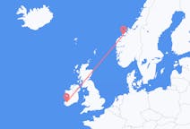 Vols de Molde, Norvège vers Killorglin, Irlande