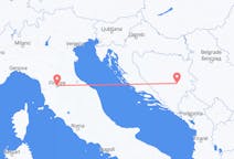 Flyg från Sarajevo, Bosnien och Hercegovina till Florens, Italien