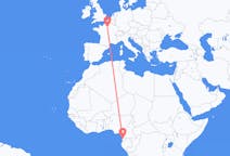 Flyreiser fra Bata, Ekvatorial-Guinea til Paris, Frankrike