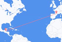 Flights from Flores, Guatemala to Toulouse, France