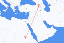 Flights from Khartoum, Sudan to Iğdır, Turkey
