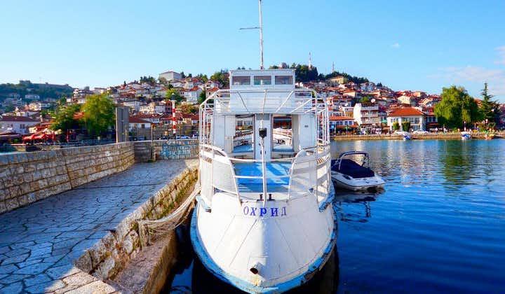 Excursion privée d'une journée complète des incontournables d'Ohrid et du lac d'Ohrid