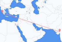 Vluchten van Ahmedabad, India naar Zakynthos-eiland, Griekenland