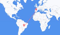 Flights from Rio Verde, Goiás, Brazil to Madrid, Spain