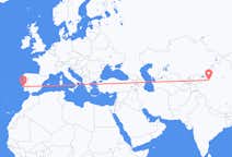 Flyg från Aksu City, Kina till Lissabon, Portugal
