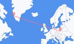 Flights from Nuuk to Radom
