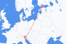 Flyrejser fra Venedig, Italien til Tallinn, Estland
