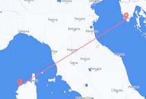 Flyrejser fra Pula, Kroatien til Calvi, Frankrig