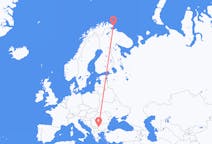 Flyg från Sofia till Vardø
