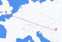 Fly fra Timișoara til Southampton