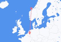 Flights from Molde, Norway to Maastricht, the Netherlands