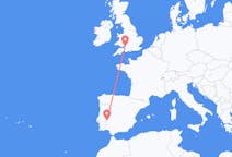 Flights from Badajoz, Spain to Bristol, the United Kingdom