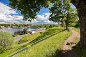 Photo of the town of Lappeenranta from the fortress Linnoitus.