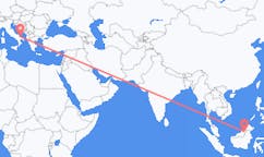 Flights from Long Lellang, Malaysia to Bari, Italy