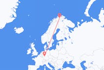 Flyreiser fra Lakselv, Norge til Frankfurt, Tyskland