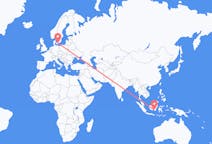Flights from Banjarmasin, Indonesia to Malmö, Sweden