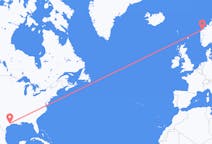 Flights from Houston to Ålesund