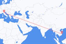 Flights from Tuy Hòa, Vietnam to Bologna, Italy