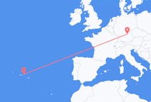 Flights from Nuremberg, Germany to Terceira Island, Portugal