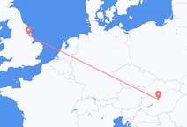 Flyrejser fra Kirmington, England til Budapest, Ungarn