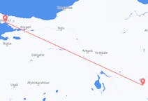 Flyreiser fra Kayseri, Tyrkia til Istanbul, Tyrkia