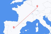 Flyg från Stuttgart, Tyskland till Madrid, Spanien