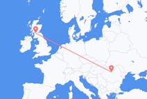 Flights from Târgu Mureș, Romania to Glasgow, Scotland