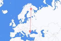 芬兰出发地 庫薩莫飞往芬兰目的地 布爾加斯的航班