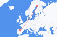 Flights from Oulu to Madrid