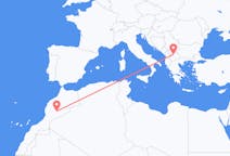 Flyg från Ouarzazate, Marocko till Skopje, Marocko