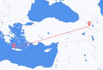 아르메니아발 예레반, 그리스행 하니아 항공편